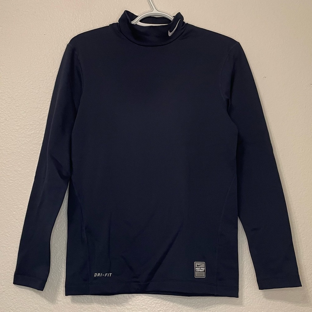 NWT Nike Pro Warm Men's Long-Sleeve Mock Neck Training Top